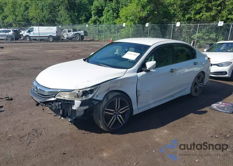 2017 Honda Accord Sport Se z USA, uszkodzony, nr VIN 1HGCR2F12HA233612